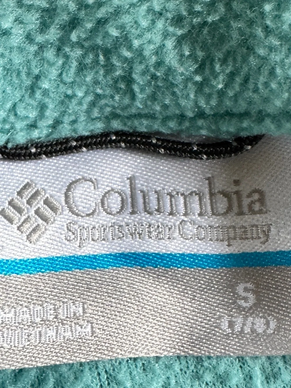 📚✏️ Columbia Benton Springs Fleece Jacket Teal S (7/8)